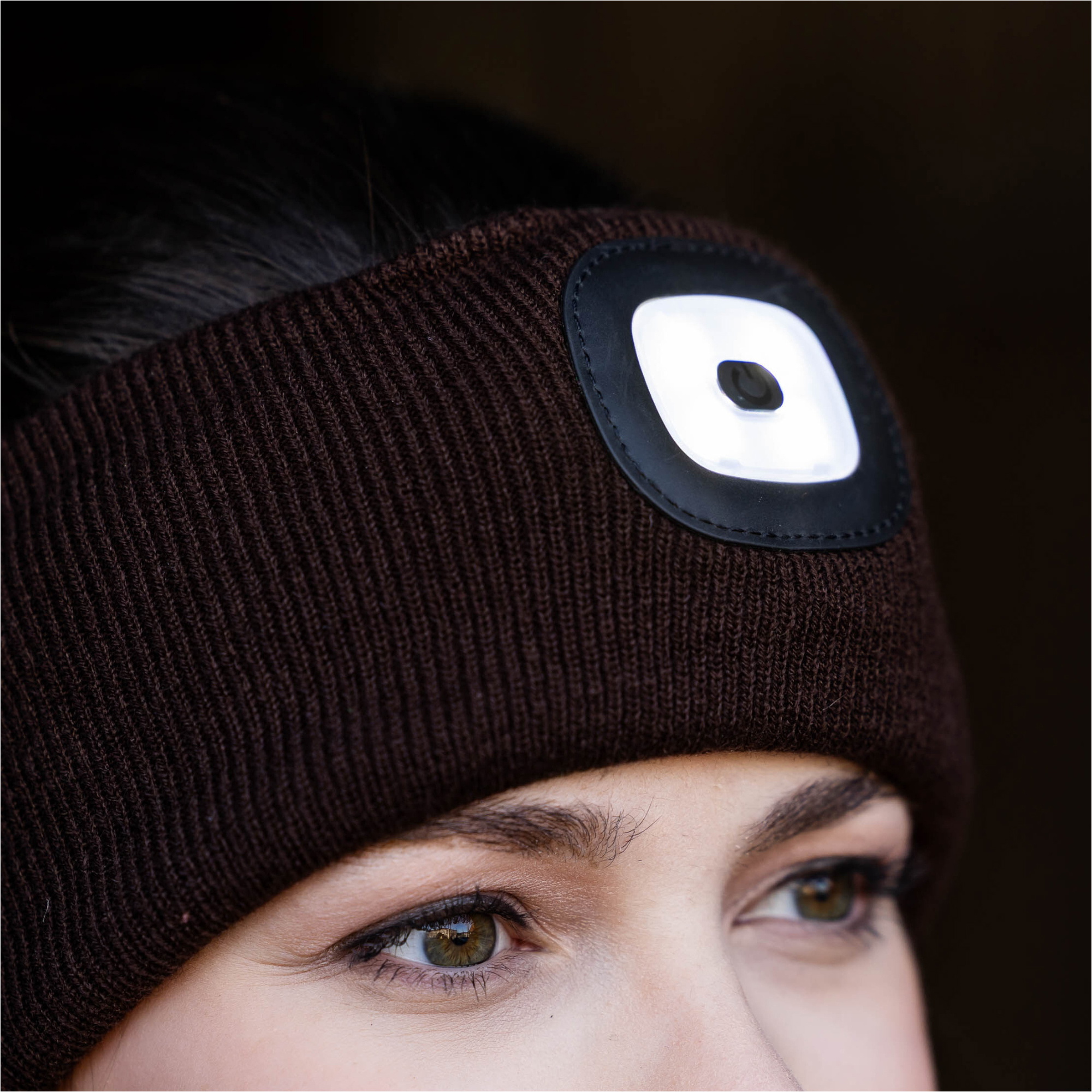 2026 HKM Womens Headband Honey 15367 - Dark Brown
